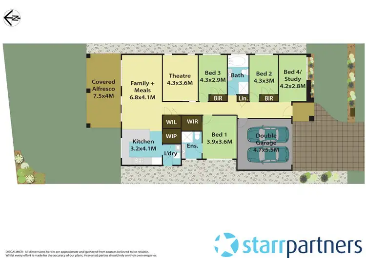 Floorplan of Homely house listing, 86 Mosaic Avenue, The Ponds NSW 2769