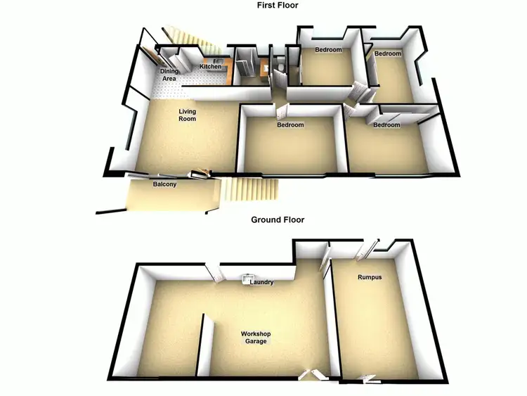 Floorplan of Homely house listing, 33 Park Road, Slacks Creek QLD 4127
