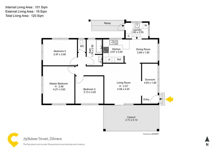 Floorplan of Homely house listing, 29 Bulwer Street, Zillmere QLD 4034
