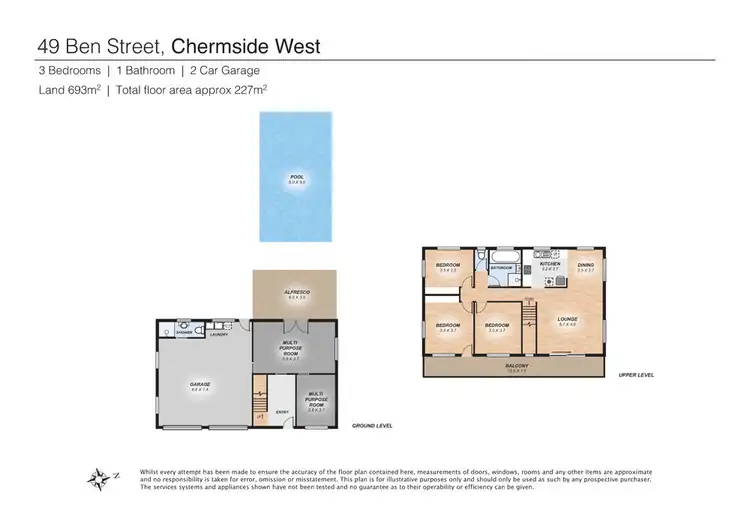 Floorplan of Homely house listing, 49 Ben Street, Chermside West QLD 4032