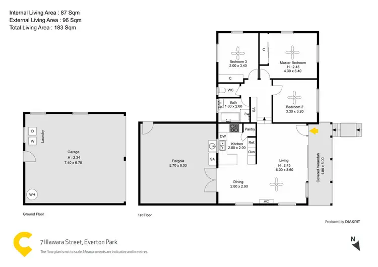 Floorplan of Homely house listing, 7 Illawarra Street, Everton Park QLD 4053