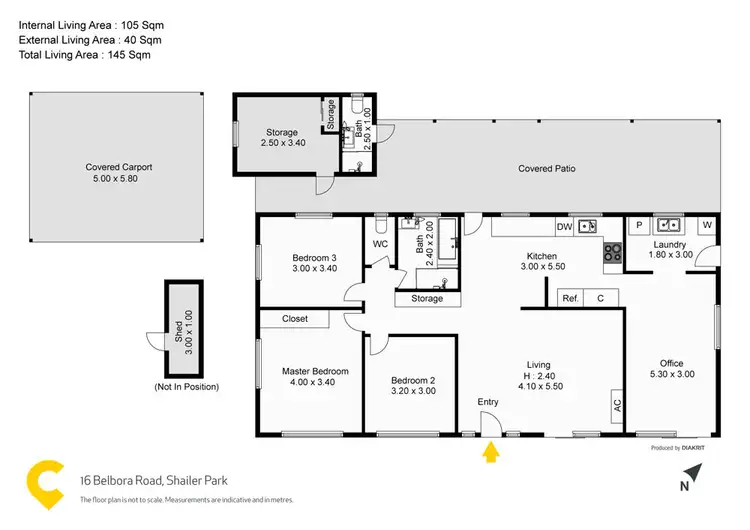 Floorplan of Homely house listing, z16 Belbora Road, Shailer Park QLD 4128