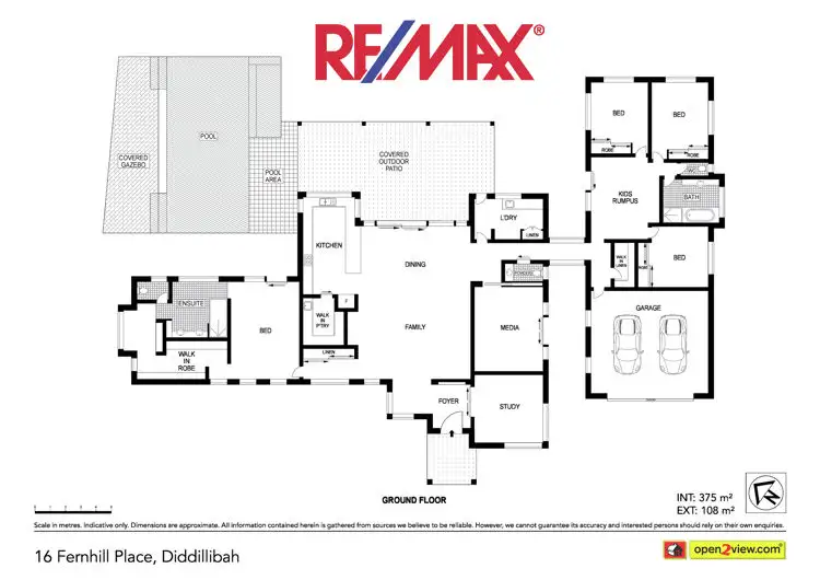 Floorplan of Homely house listing, 16 Fernhill Place, Diddillibah QLD 4559