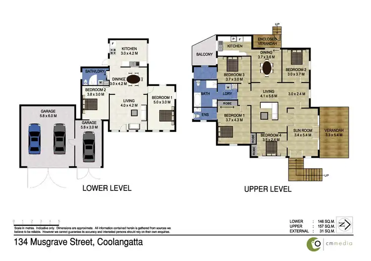 Floorplan of Homely house listing, 134 Musgrave Street, Coolangatta QLD 4225