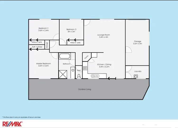 Floorplan of Homely house listing, 6 Hargrill ct, Boronia Heights QLD 4124