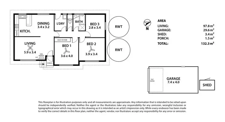 Floorplan of Homely house listing, 1177 Greenhill Road, Uraidla SA 5142