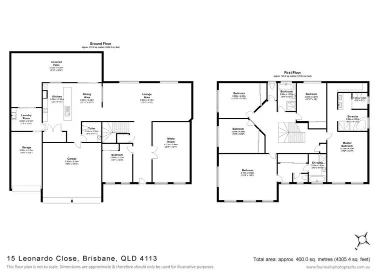 Floorplan of Homely house listing, 15 Leonardo Close, Eight Mile Plains QLD 4113