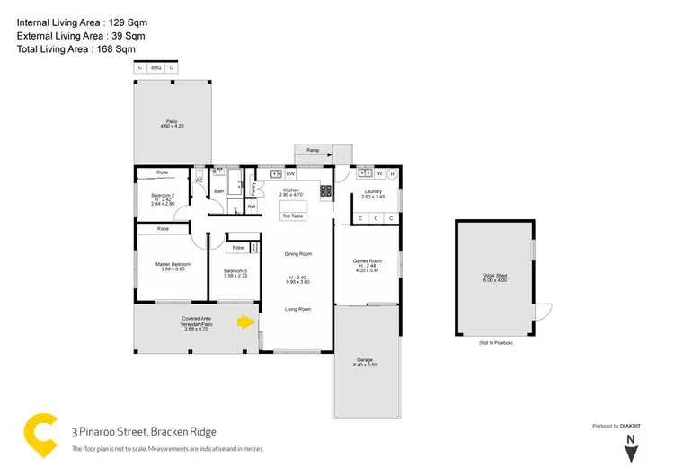 Floorplan of Homely house listing, 3 Pinnaroo Street, Bracken Ridge QLD 4017