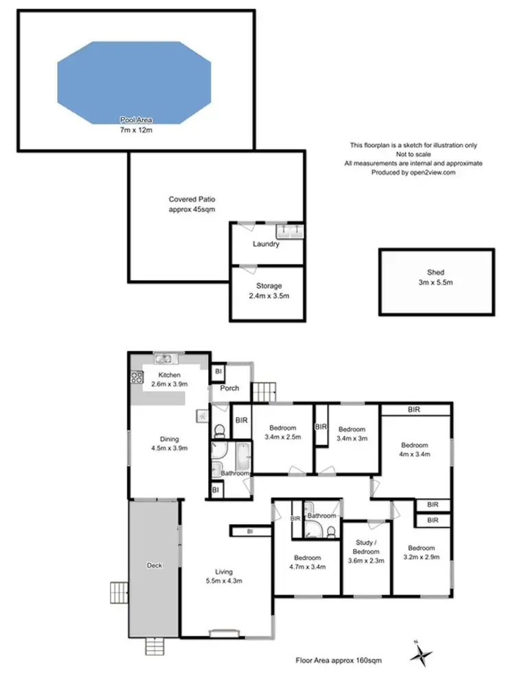 Floorplan of Homely house listing, 127 Marion Bay Road, Copping TAS 7174