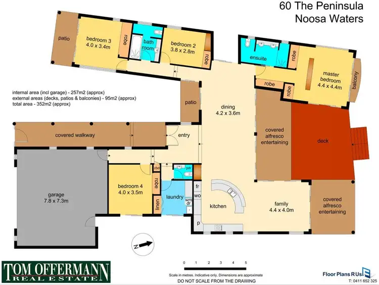 Floorplan of Homely house listing, 60 The Peninsula, Noosa Waters QLD 4566