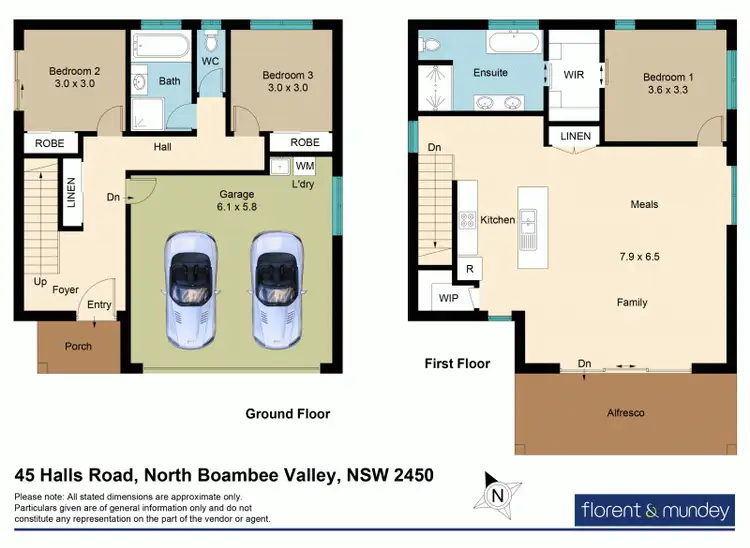 Floorplan of Homely house listing, 45 Halls Rd, Coffs Harbour NSW 2450