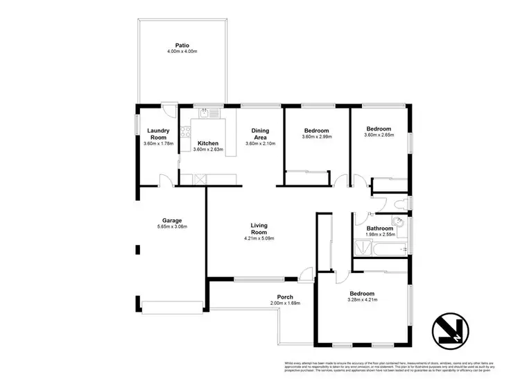 Floorplan of Homely house listing, 46 Susan Avenue, Kippa-ring QLD 4021