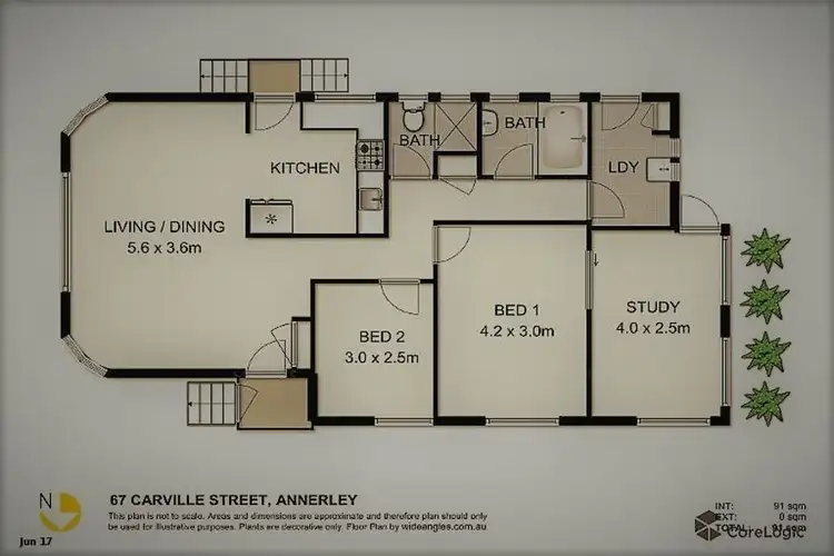 Floorplan of Homely house listing, 67 Carville St, Annerley QLD 4103
