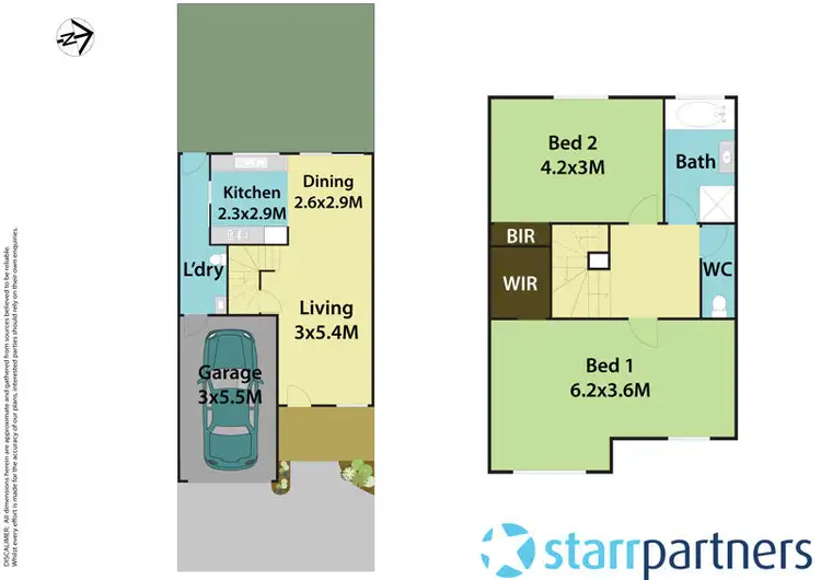 Floorplan of Homely townhouse listing, 10/48 Spencer Street, Rooty Hill NSW 2766