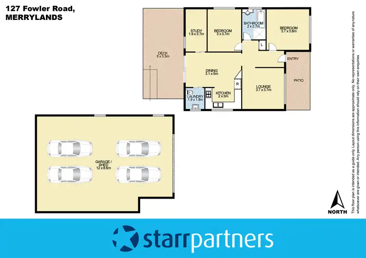 Floorplan of Homely house listing, 127 Fowler Road, Merrylands NSW 2160