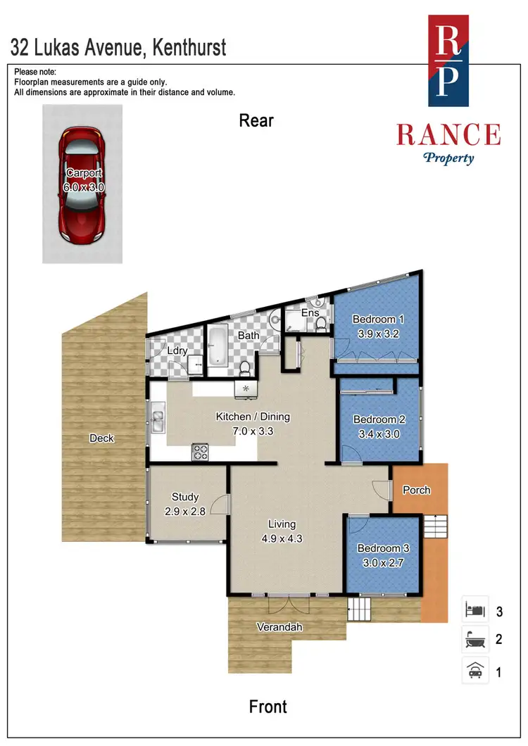 Floorplan of Homely house listing, 32 Lukas Avenue, Kenthurst NSW 2156