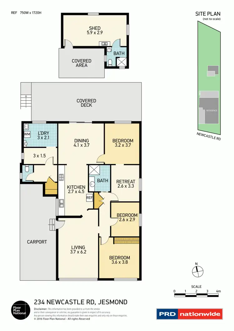 Floorplan of Homely house listing, 234 Newcastle Road, Jesmond NSW 2299