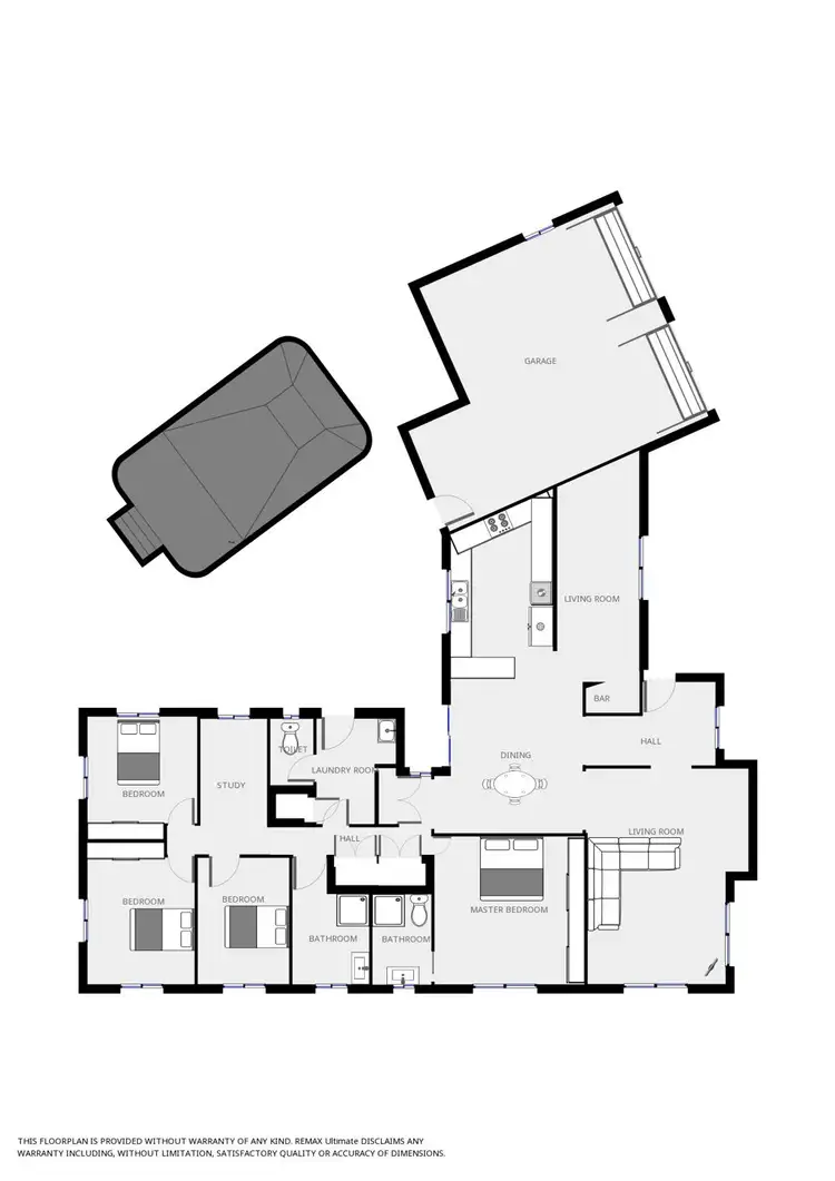 Floorplan of Homely house listing, 24 Vista Court, Newport QLD 4020