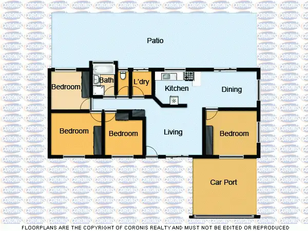 Floorplan of Homely house listing, 3 Kuralo Place, Bald Hills QLD 4036