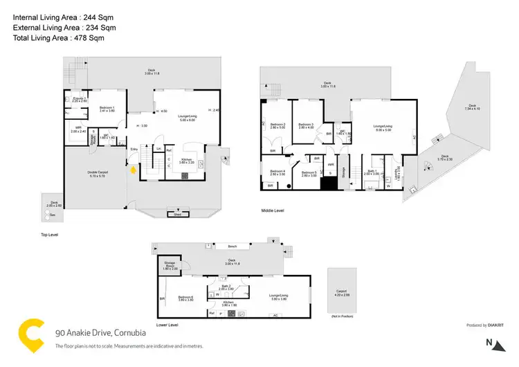 Floorplan of Homely house listing, 90 Anakie Drive, Cornubia QLD 4130