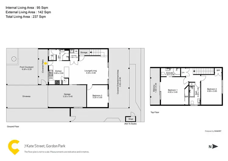 Floorplan of Homely house listing, 7 Kate Street, Gordon Park QLD 4031