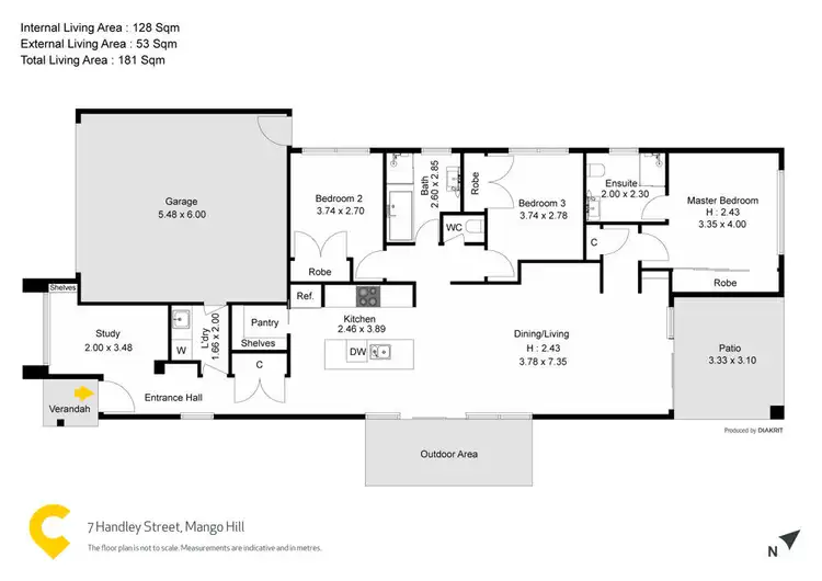 Floorplan of Homely house listing, 7 Handley Street, Mango Hill QLD 4509