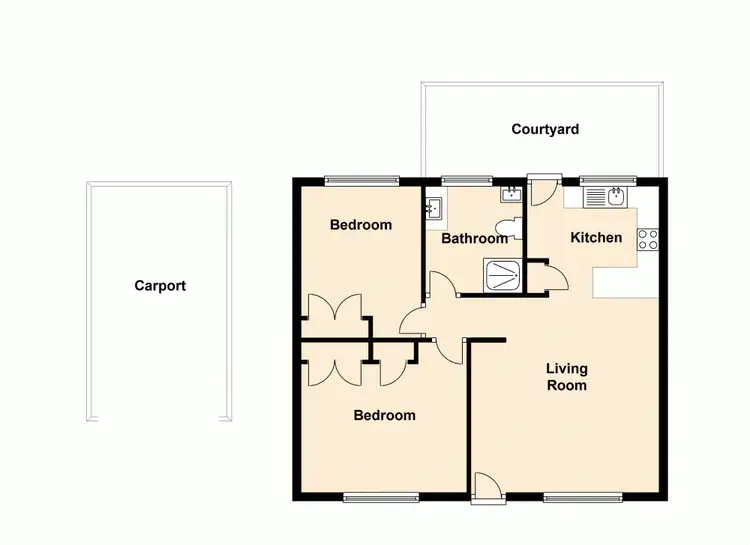 Floorplan of Homely house listing, 18/108a Ewing Rd, Woodridge QLD 4114