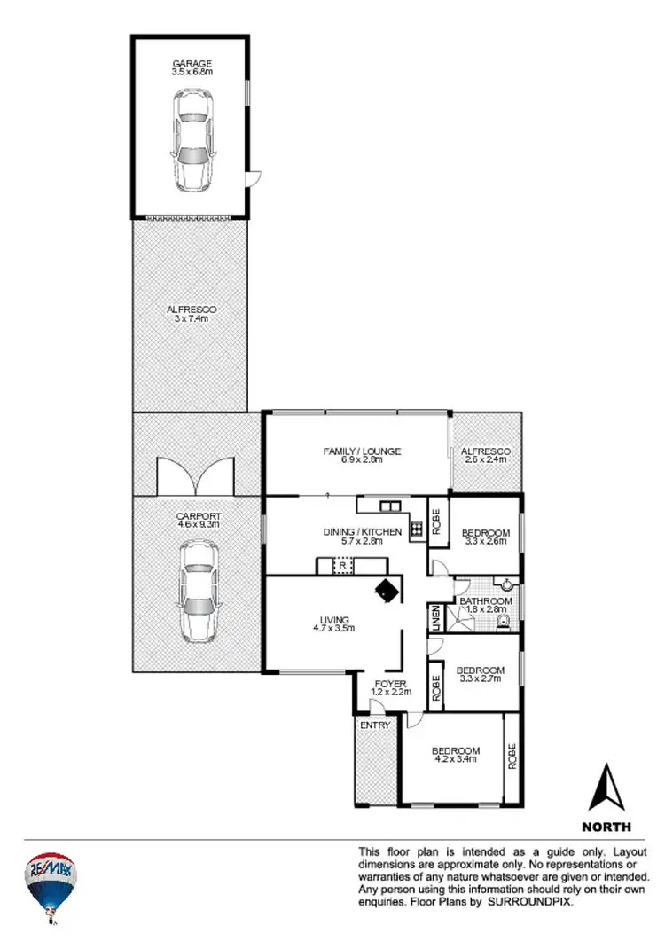 Floorplan of Homely house listing, 11 Danny Street, Werrington NSW 2747