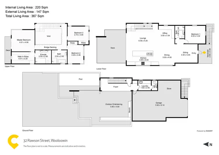 Floorplan of Homely house listing, 32 Rawson Street, Wooloowin QLD 4030
