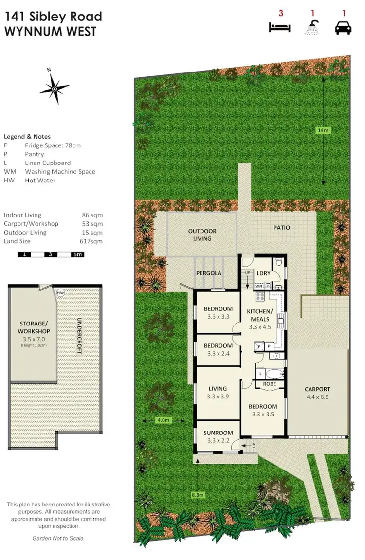 Floorplan of Homely house listing, 141 Sibley Road, Wynnum West QLD 4178