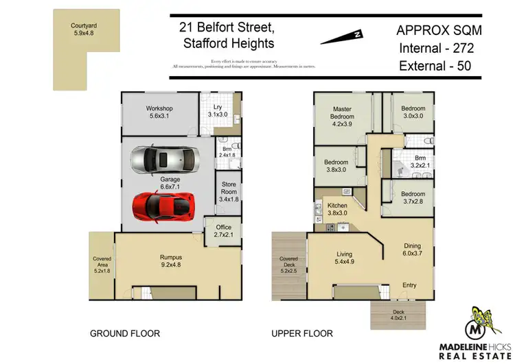 Floorplan of Homely house listing, 21 Belfort Street, Stafford Heights QLD 4053