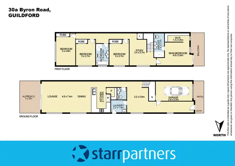 Floorplan of Homely house listing, 30A Byron Road, Guildford NSW 2161