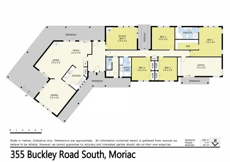 Floorplan of Homely rural property listing, 355 Buckley Road South, Moriac VIC 3240