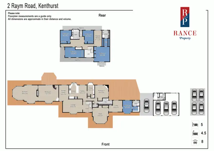Floorplan of Homely house listing, 2 Raym Road, Kenthurst NSW 2156