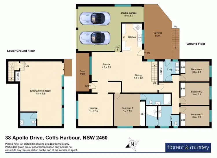 Floorplan of Homely house listing, 38 Apollo Dr, Coffs Harbour NSW 2450