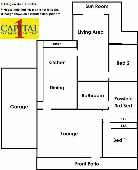 Floorplan of Homely house listing, 8 Arlington Street, Gorokan NSW 2263