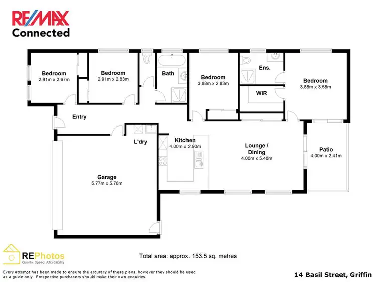 Floorplan of Homely house listing, 14 Basil Street, Griffin QLD 4503