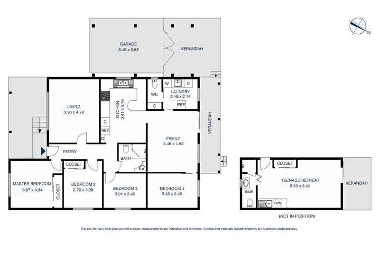 Floorplan of Homely house listing, 13 Monash Road, Blacktown NSW 2148