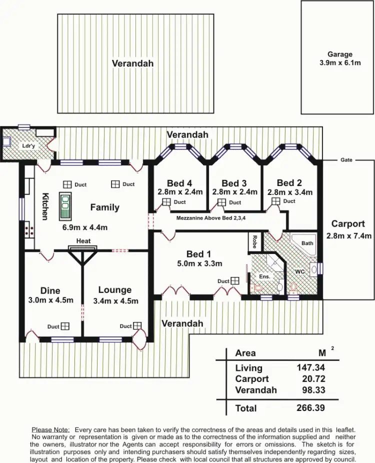 Floorplan of Homely house listing, 13 Eugene Crescent, Parafield Gardens SA 5107
