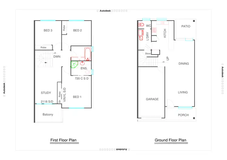 Floorplan of Homely townhouse listing, 5/8 Charnwood Street, Sunnybank Hills QLD 4109