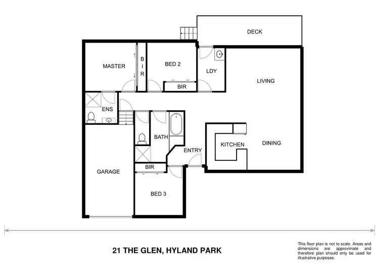 Floorplan of Homely house listing, 21 The Glen, Hyland Park NSW 2448