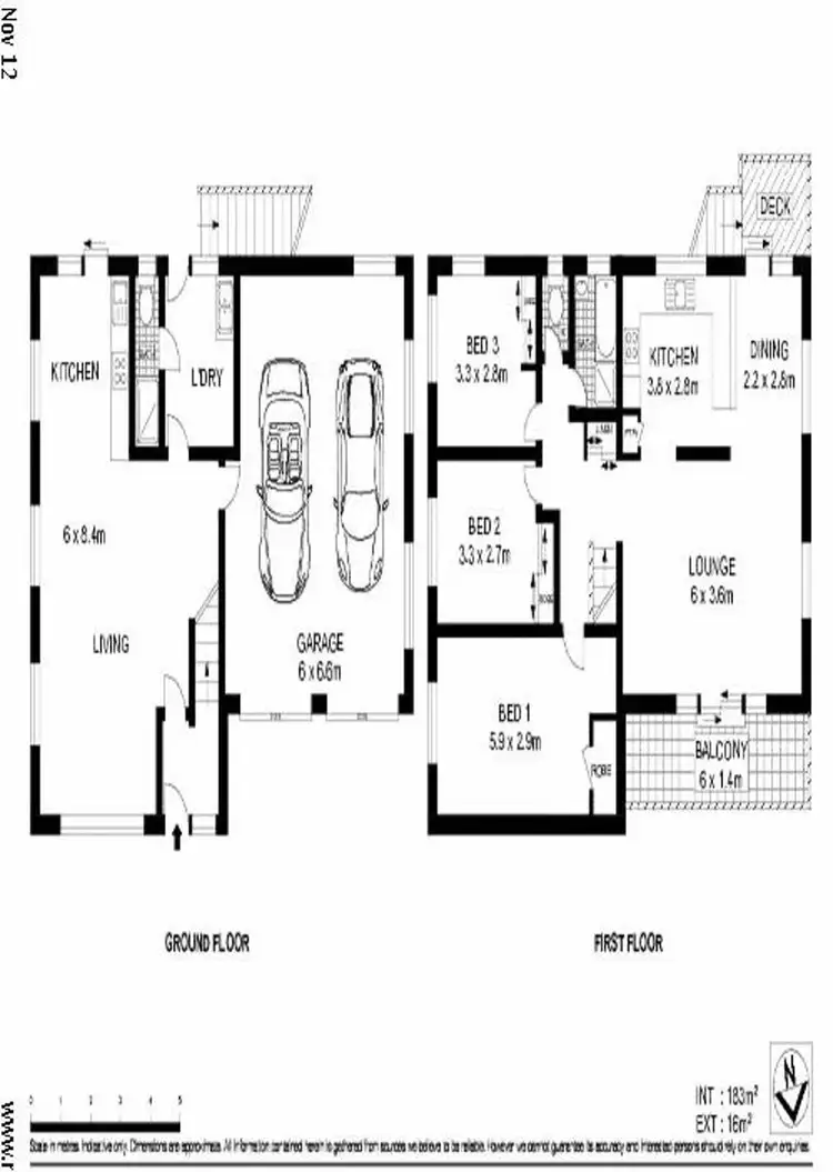 Floorplan of Homely house listing, 30 Coolangatta Road, Kirra QLD 4225