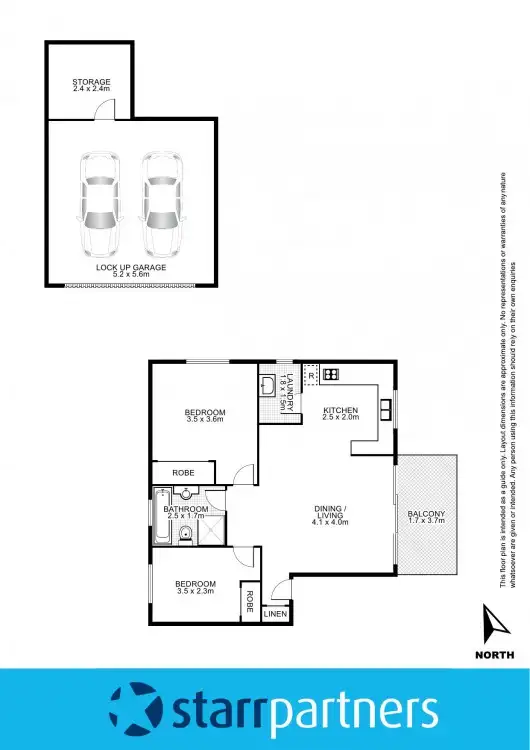 Floorplan of Homely unit listing, 40/64 Putland Street, St Marys NSW 2760