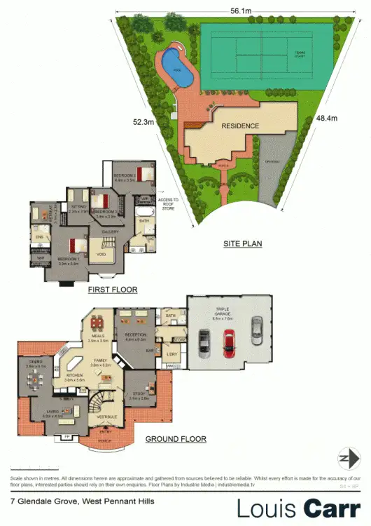 Floorplan of Homely house listing, 7 Glendale Grove, West Pennant Hills NSW 2125
