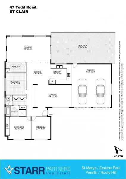 Floorplan of Homely house listing, 47 Todd Row, St Clair NSW 2759