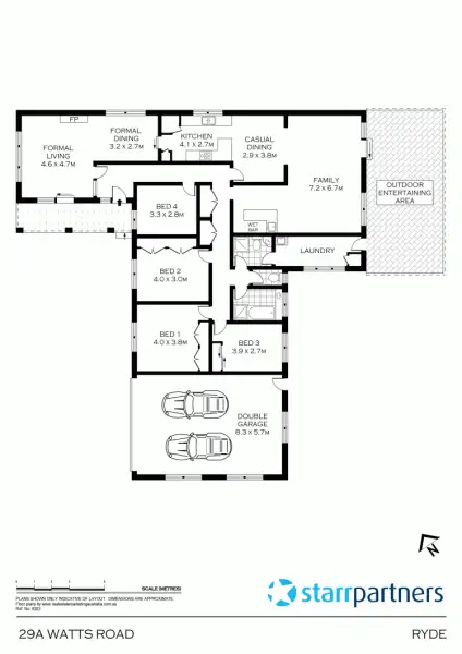 Floorplan of Homely house listing, 29a Watts Rd, Ryde NSW 2112