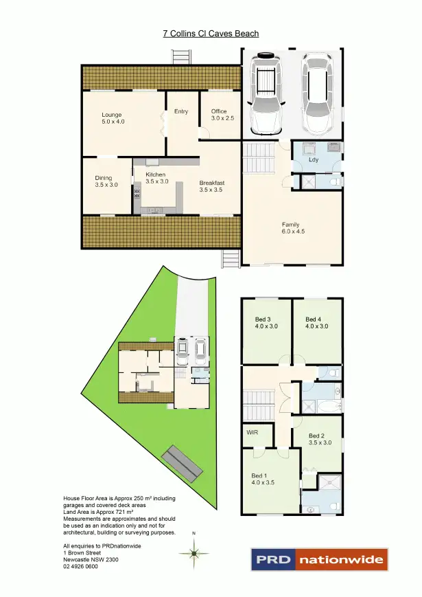 Floorplan of Homely house listing, 7 Collins Close, Caves Beach NSW 2281