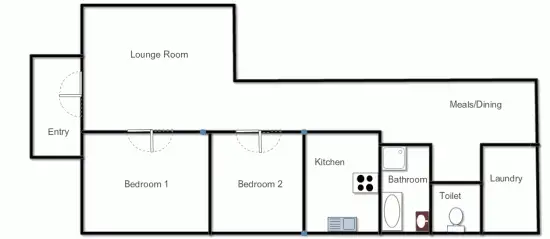 Floorplan of Homely house listing, 47 Meehan Street, Yass NSW 2582