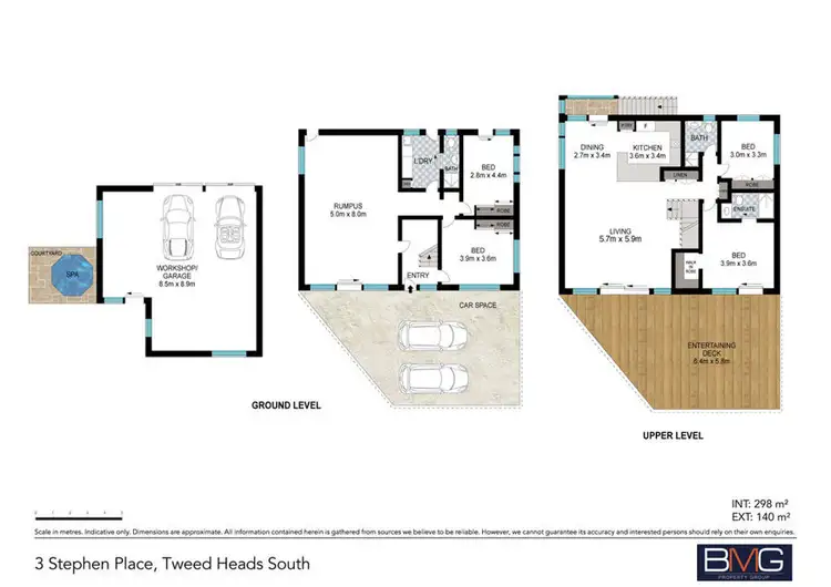 Floorplan of Homely house listing, 3 Stephen Place, Tweed Heads South NSW 2486