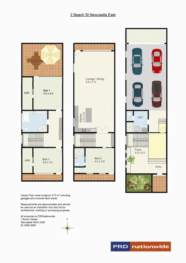 Floorplan of Homely house listing, 2 Beach Street, Newcastle East NSW 2300